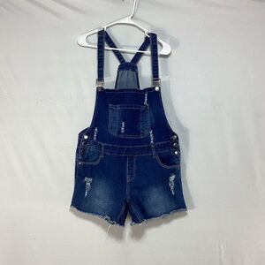 Twin Sisters Denim shorts Overalls size 1x